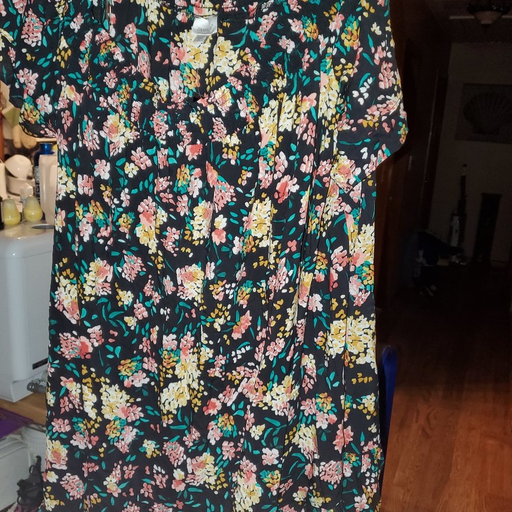 Plus size off the shoulder dress